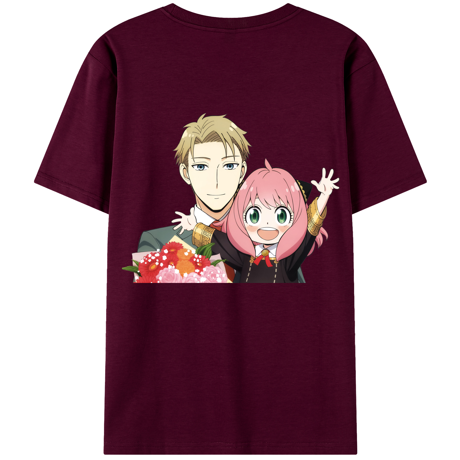 （画像用） SPY×FAMILY间谍家家酒 レディース半袖Tシャツ(バックプリント)